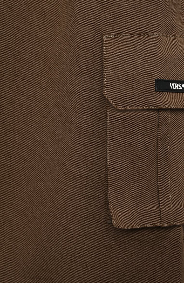 Хлопковые брюки VERSACE, арт. 1002266/1A06498/8A-14A, фото 1