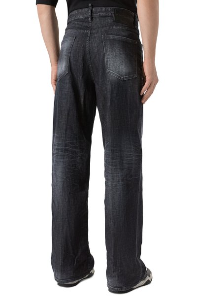 Джинсы loose DSQUARED2 темно-серого цвета по цене 67500 руб., арт. S74LB1717/S30357, фото 4 Джинсы loose DSQUARED2, арт. S74LB1717/S30357, фото 4