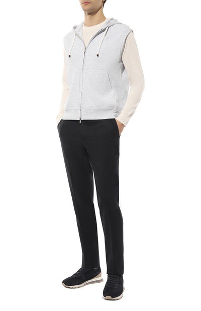 Хлопковый жилет BRUNELLO CUCINELLI, арт. M0T35B2281, фото 2