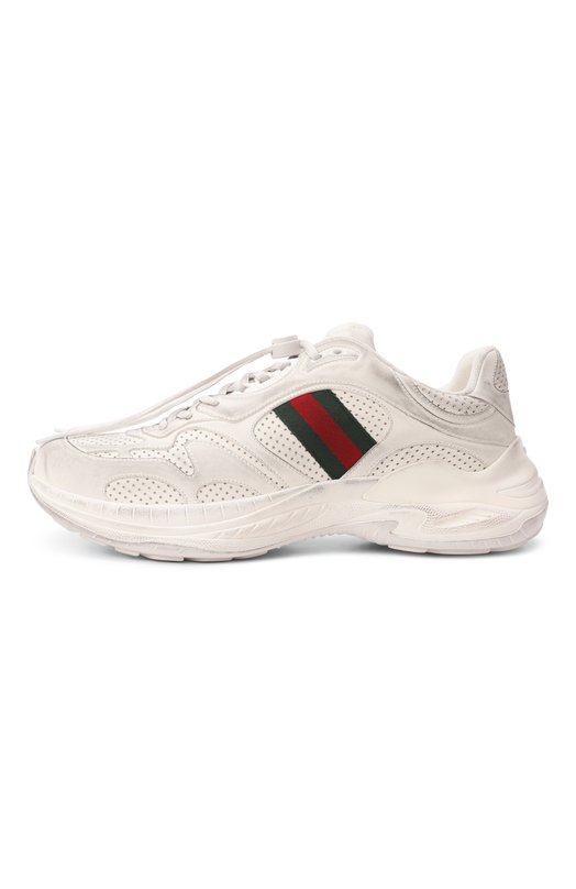 Кожаные кроссовки Gucci 2.0 Gucci 853358/AAF0H Белый  853358/AAF0H Фото 3