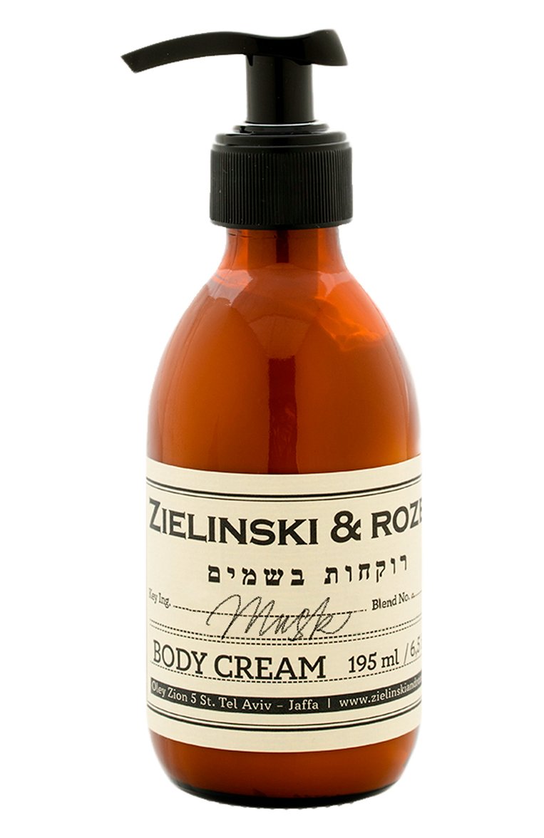 Крем для тела musk (195ml) ZIELINSKI&ROZEN бесцветного цвета, арт. 7290116443539 | Фото 1 (Нос: Не проставлено; Региональные ограничения белый список (Axapta Mercury): Не проставлено; Тип продукта: Кремы; Назначение: Для тела; Косметика кросс-кт: Уход У)