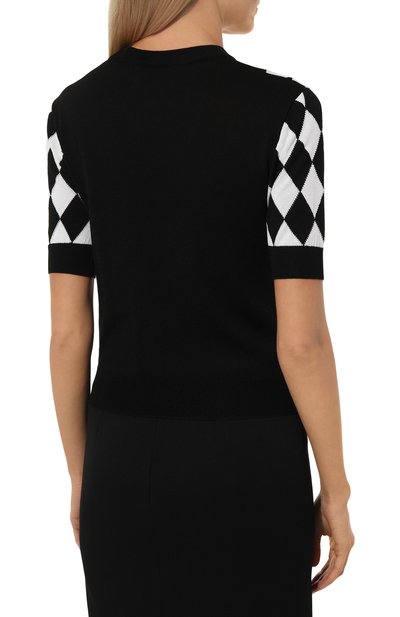 Пуловер из вискозы и хлопка BALMAIN, арт. DF1AL028/KG61, фото 4