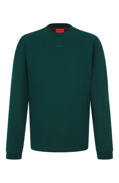 Мужская хлопковый лонгслив HUGO, арт. 50511029