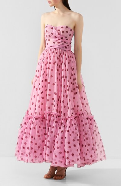 Шелковое платье DOLCE & GABBANA, арт. F6H2HT/HS19Z, фото 3