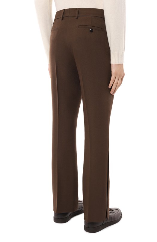 Шерстяные брюки Amiri AMSUFP1039 Коричневый  AMSUFP1039 Фото 4