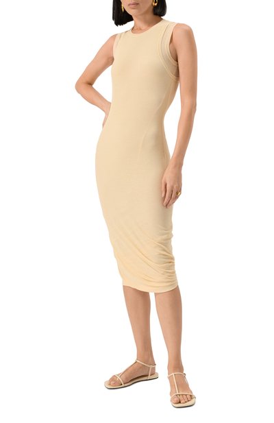 Хлопковое платье JIL SANDER, арт. J02CT0505/J20249, фото 3