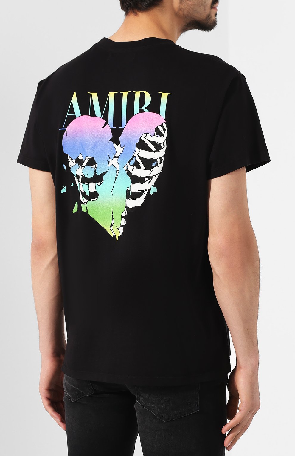 Хлопковая футболка AMIRI, арт. MTSST-L0V, фото 4