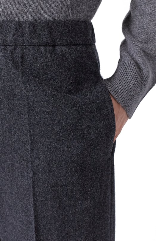 Шерстяные брюки Jil Sander J47KA0283-J40182 Серый  J47KA0283-J40182 Фото 5
