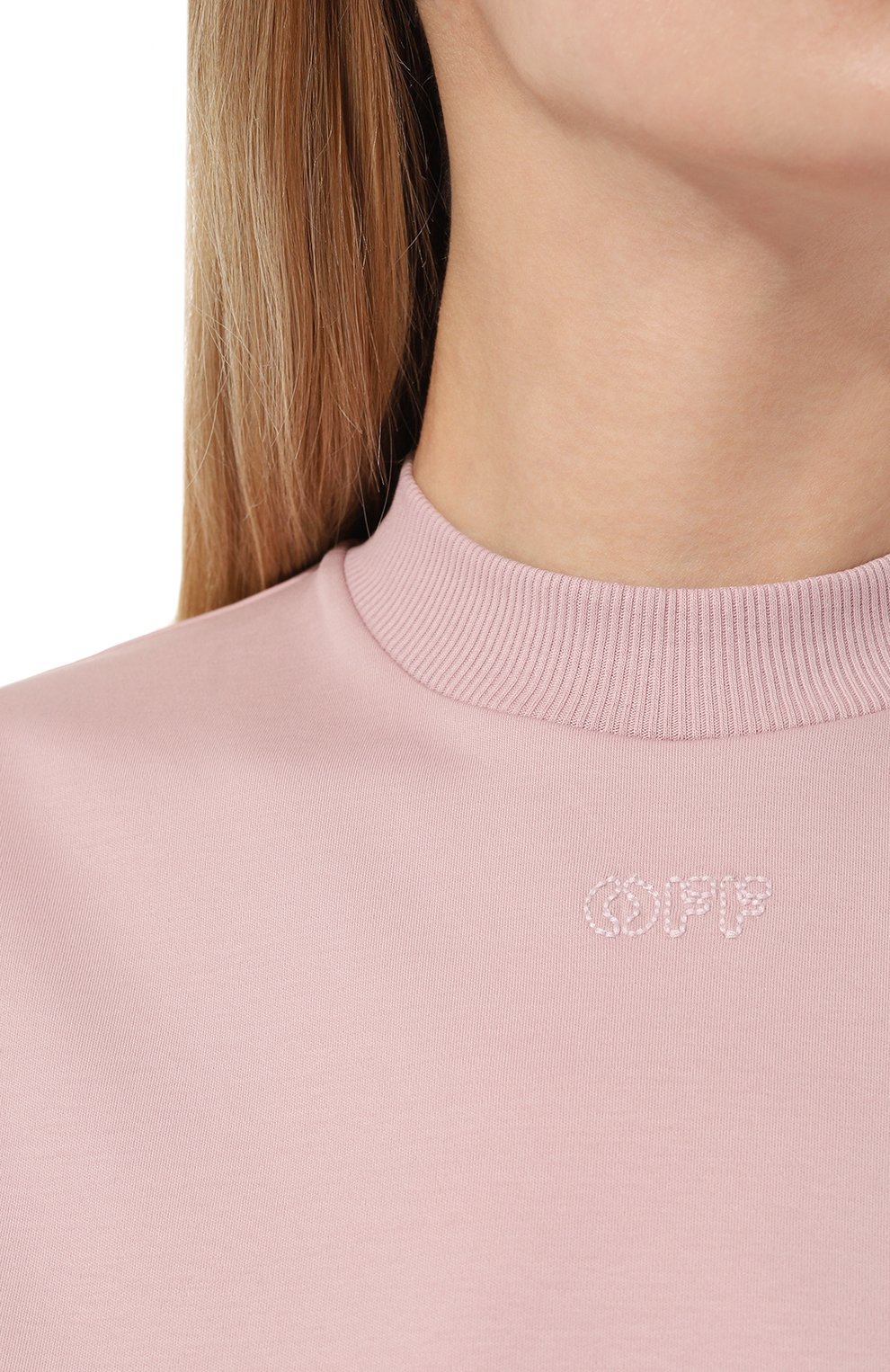 Хлопковая футболка OFF-WHITE, арт. 0WAA129S24JER001, фото 5