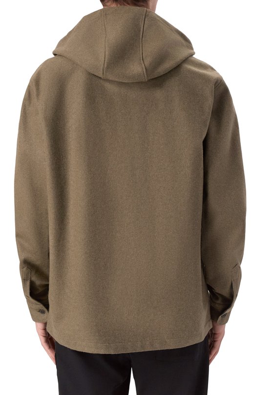 Шерстяная рубашка C.P. Company 19CM0S272A110498A Хаки  19CM0S272A110498A Фото 4