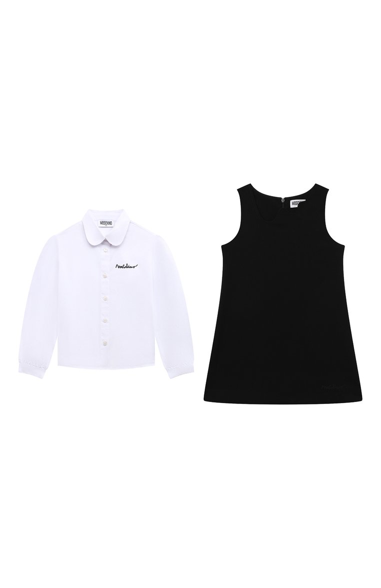 Комплект из блузки и сарафана MOSCHINO, арт. HDK02T/N0Z91/10A-14A, фото 1