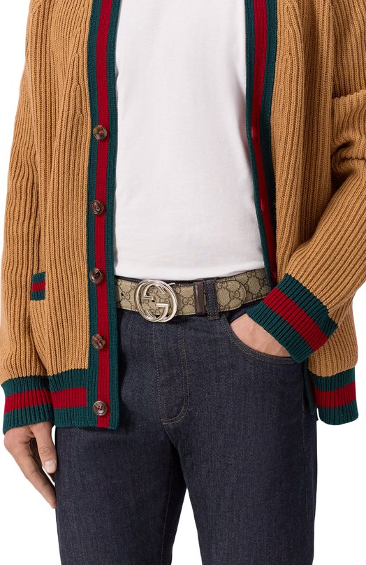Ремень Gucci 774153/92TIN Бежевый  774153/92TIN Фото 2
