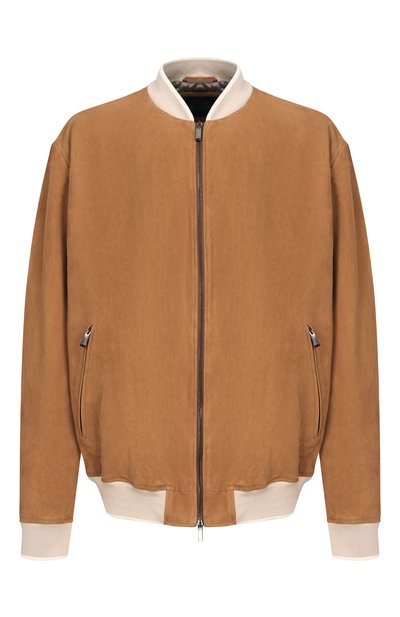 Мужской замшевый бомбер PAUL&SHARK, арт. 26412484