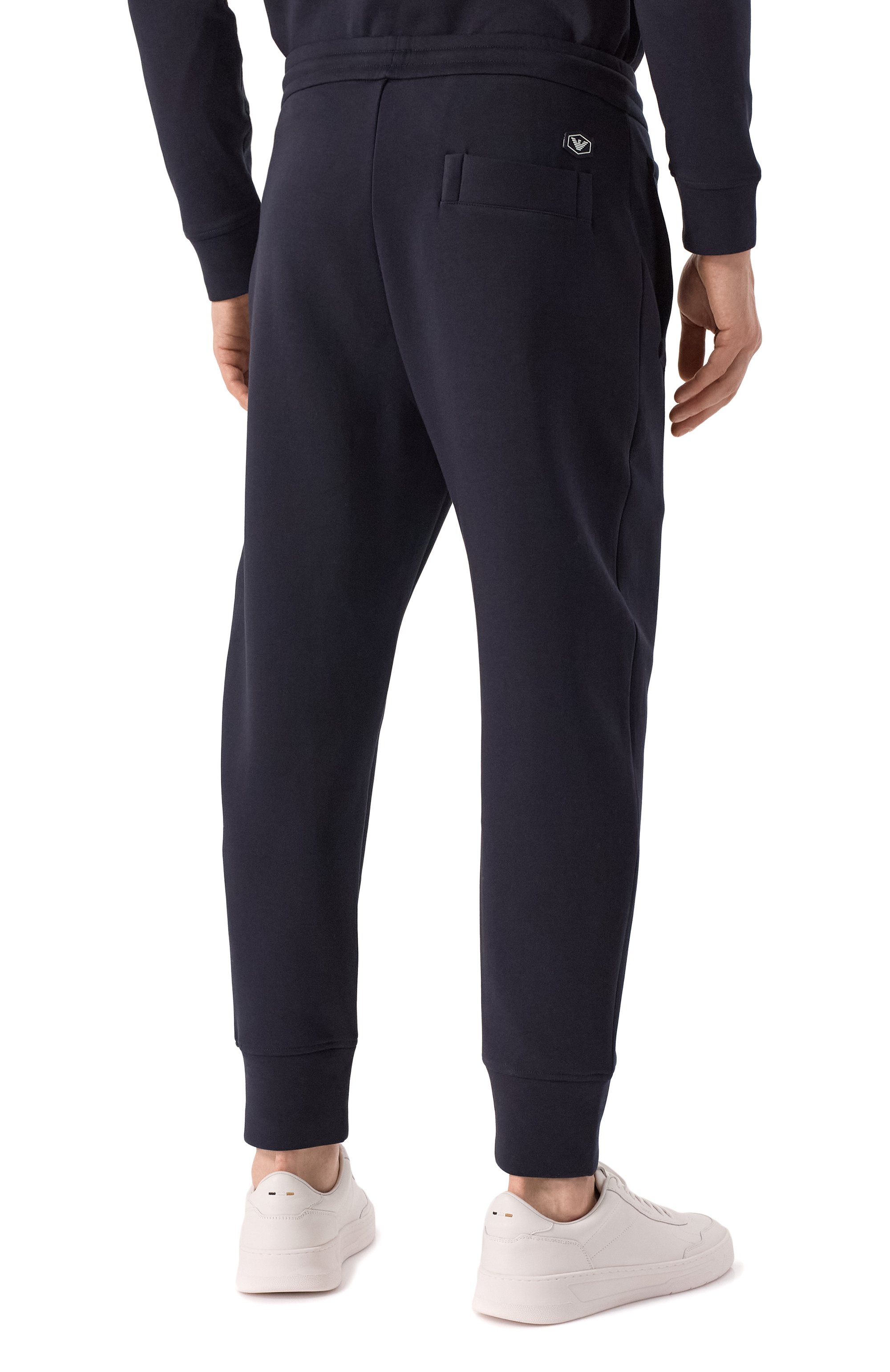 Хлопковые джоггеры EMPORIO ARMANI, арт. 8N1P92/1JHSZ, фото 4