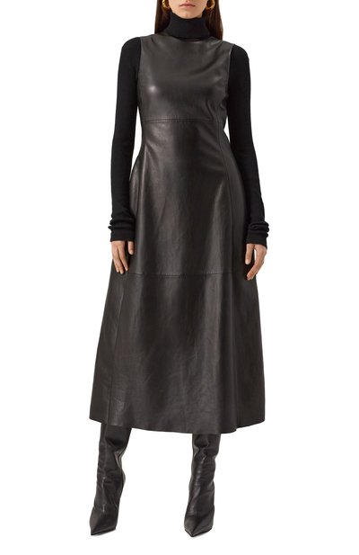 Кожаное платье MVST, арт. ZBEL-Y334-1/Z2759-2, фото 4