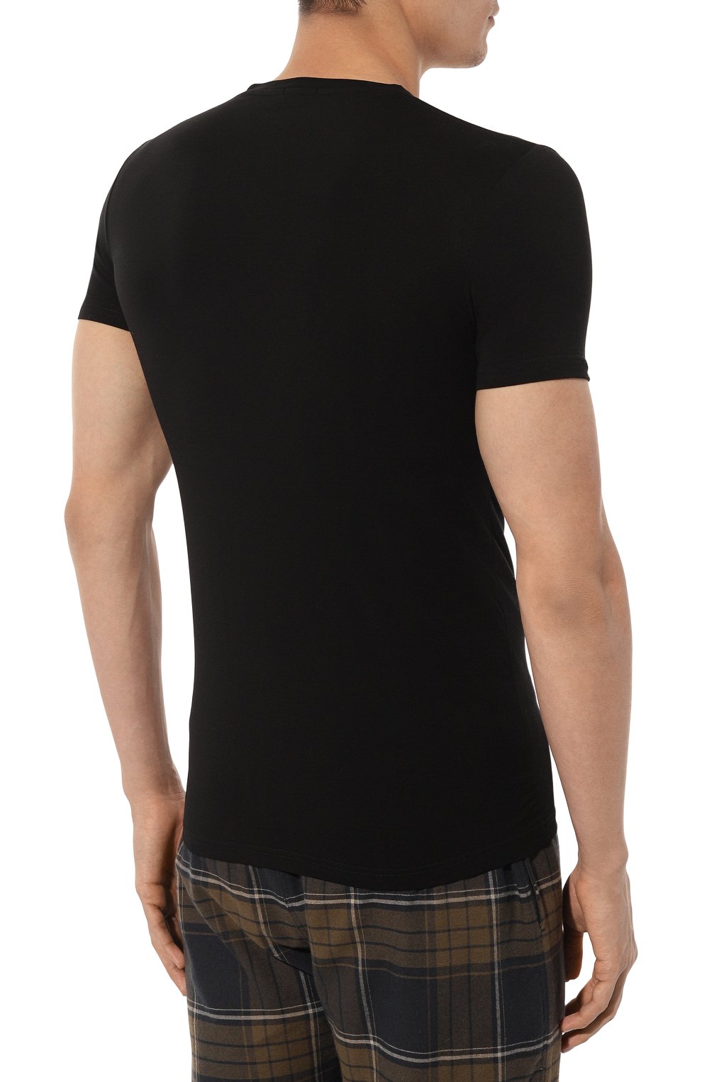 Хлопковая футболка ZEGNA, арт. N2M800090, фото 4