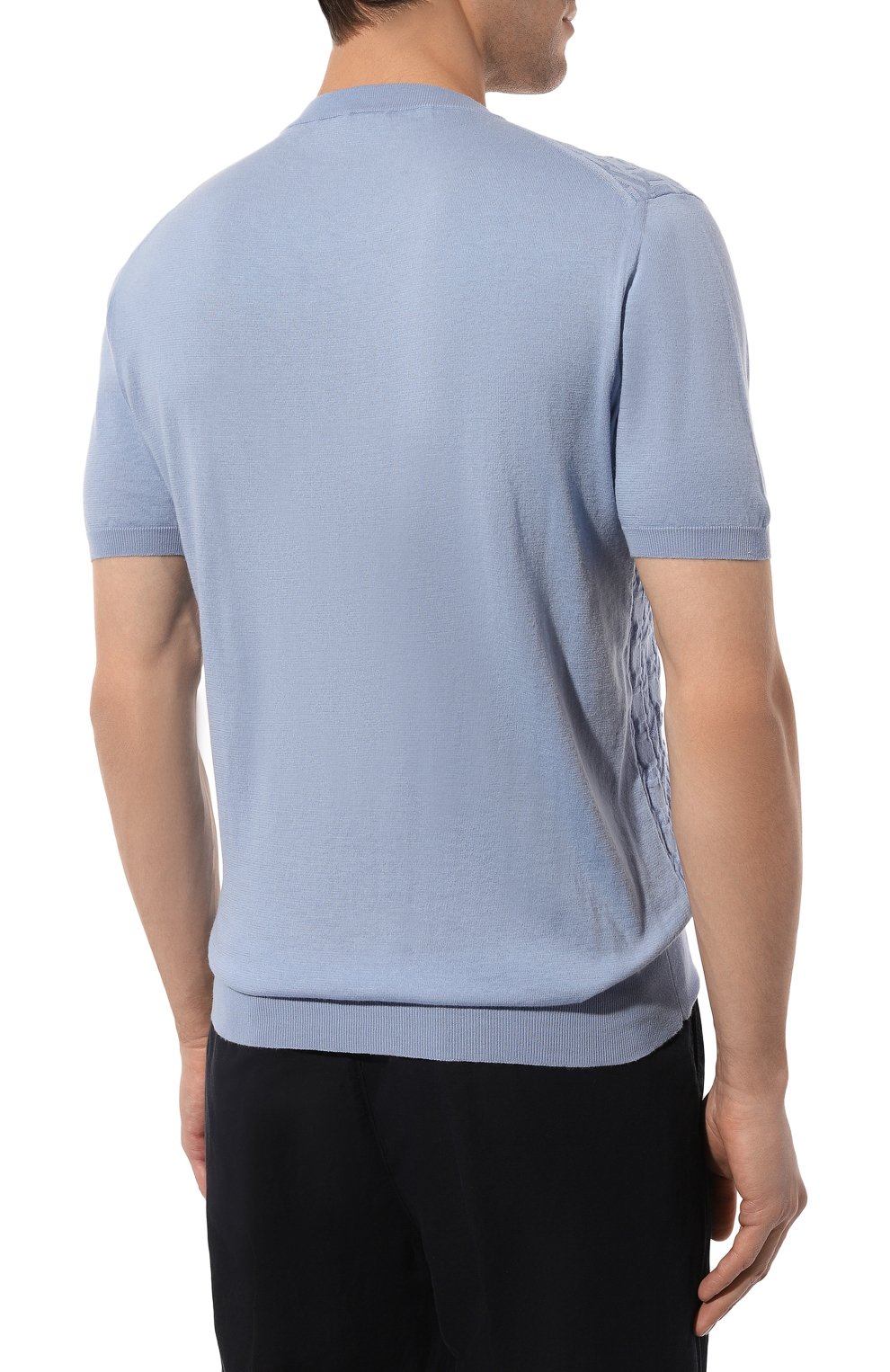 Хлопковый джемпер KITON, арт. UMK0460K1, фото 4