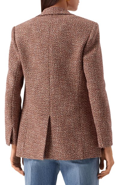 Жакет из шерсти и хлопка CHLOÉ, арт. CHC23AVE18179 9CB, фото 4