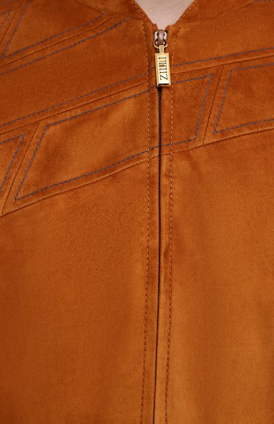 Замшевый бомбер ZILLI, арт. MAV-JANGA-01003/2001, фо�то 5