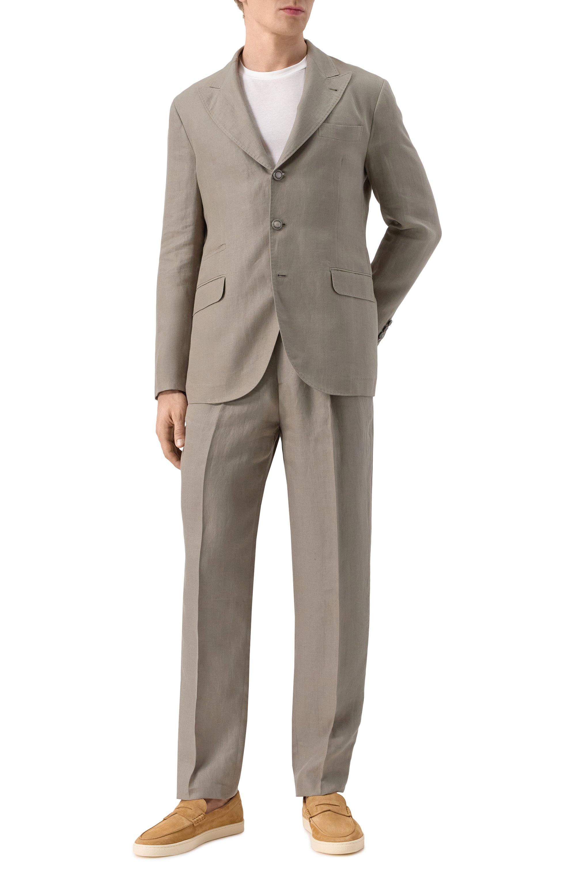 Замшевые пенни-лоферы BRUNELLO CUCINELLI, арт. MZUSILN312, фото 2