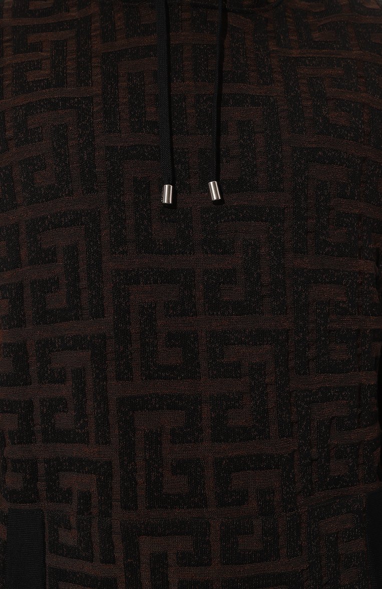 Хлопковое худи BALMAIN, арт. AH0JR070KE24, фото 1