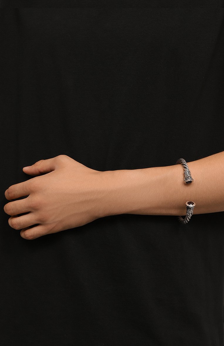 Мужской браслет викинг GL JEWELRY серебряного цвета, арт. M430002-S97-305 | Фото 2 (Материал: Серебро, Камень; Региональные ограничения белый список (Axapta Mercury): Не проставлено; Нос: Не проставлено)