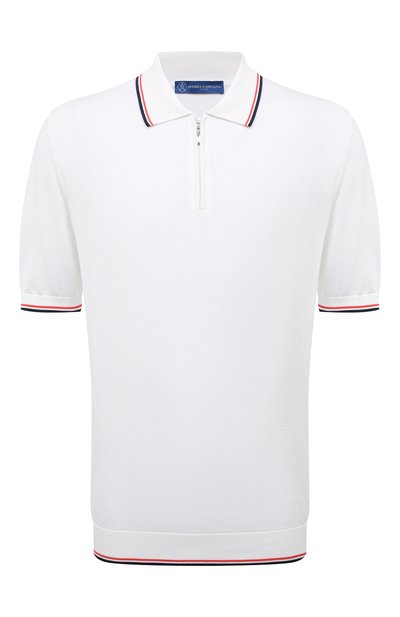 Хлопковое поло ANDREA CAMPAGNA, арт. 93040SR/60, фото 1