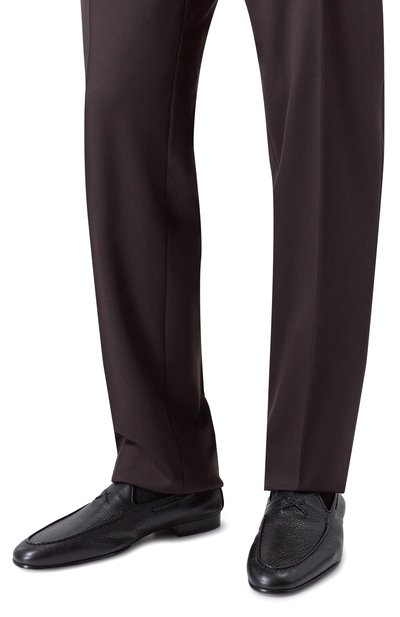 Кожаные лоферы DOUCAL'S, арт. DU3521TA0RUZ054N, фото 3