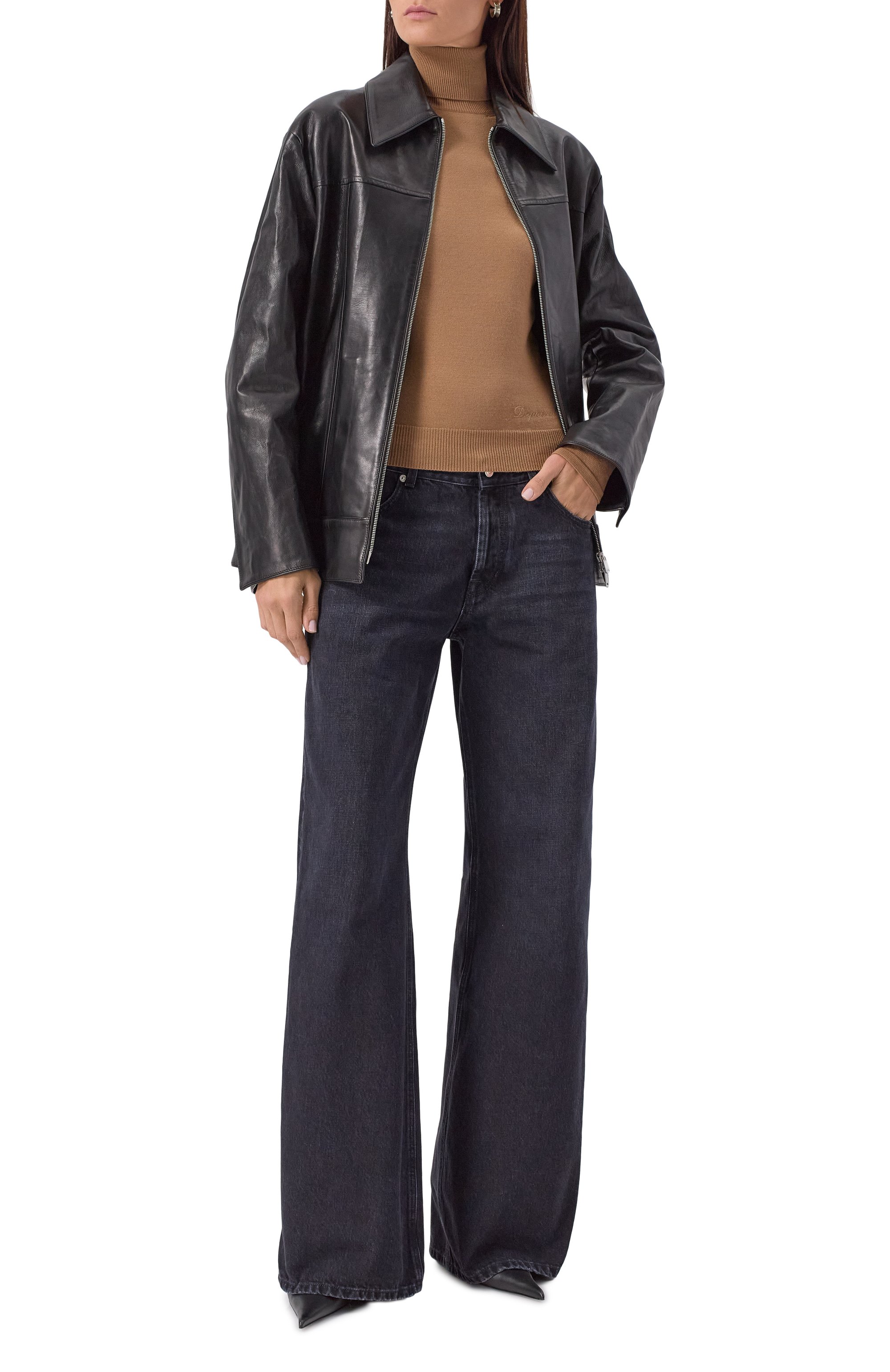 Шерстяная водолазка DSQUARED2, арт. S75HA1390/D13141, фото 2