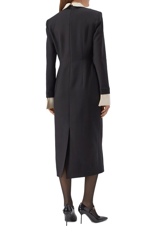 Шерстяное платье Shervarli DR25-0020 Чёрный  DR25-0020 Фото 3