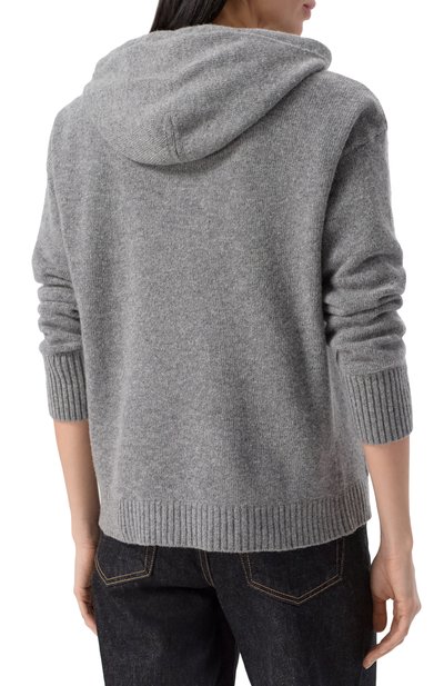 Худи из шерсти и вискозы WEEKEND MAX MARA, арт. SCENIC0, фото 4