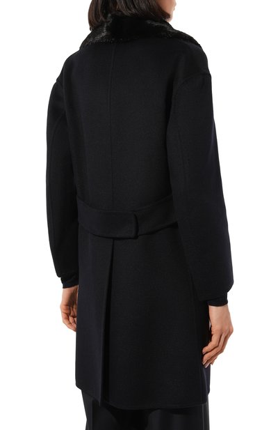 Шерстяное пальто PRADA, арт. P688LP-1U0B-F0008-192, фото 4