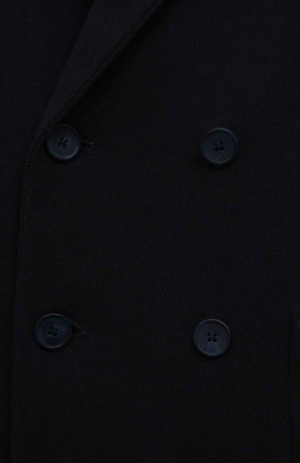 Хлопковый пиджак IL GUFO темно-синего цвета по цене 23500 руб., арт. P24GB095M0098/10A-14A, фото 3 Хлопковый пиджак IL GUFO, арт. P24GB095M0098/10A-14A, фото 3