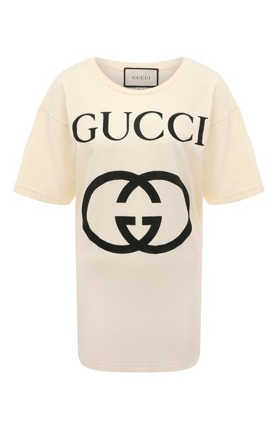 Хлопковая футболка GUCCI, арт. 539081 X3Q35, фото 1