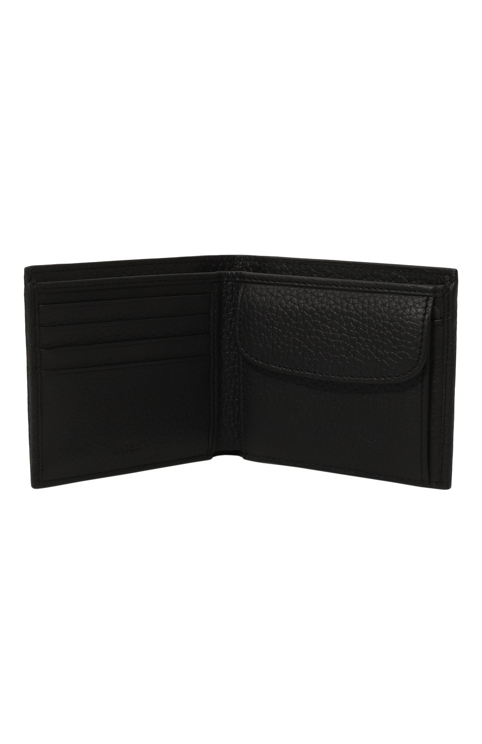Кожаное портмоне BOSS черного цвета по цене 20000 руб., арт. 50470464, фото 3 Кожаное портмоне BOSS, арт. 50470464, фото 3