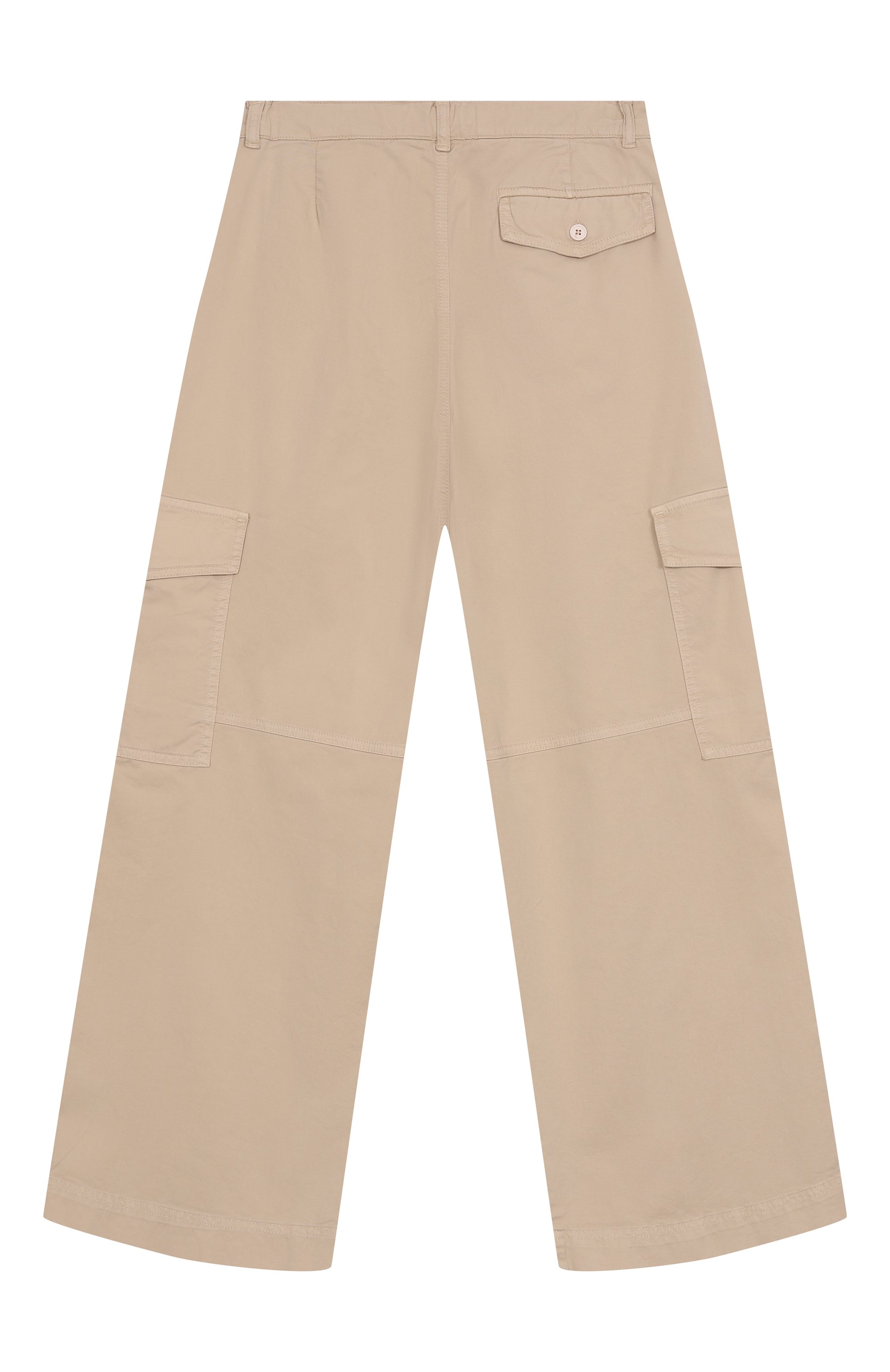 Хлопковые брюки-карго IL GUFO светло-бежевого цвета по цене 19950 руб., арт. P25PL440C6074/16A, фото 2 Хлопковые брюки-карго IL GUFO, арт. P25PL440C6074/16A, фото 2