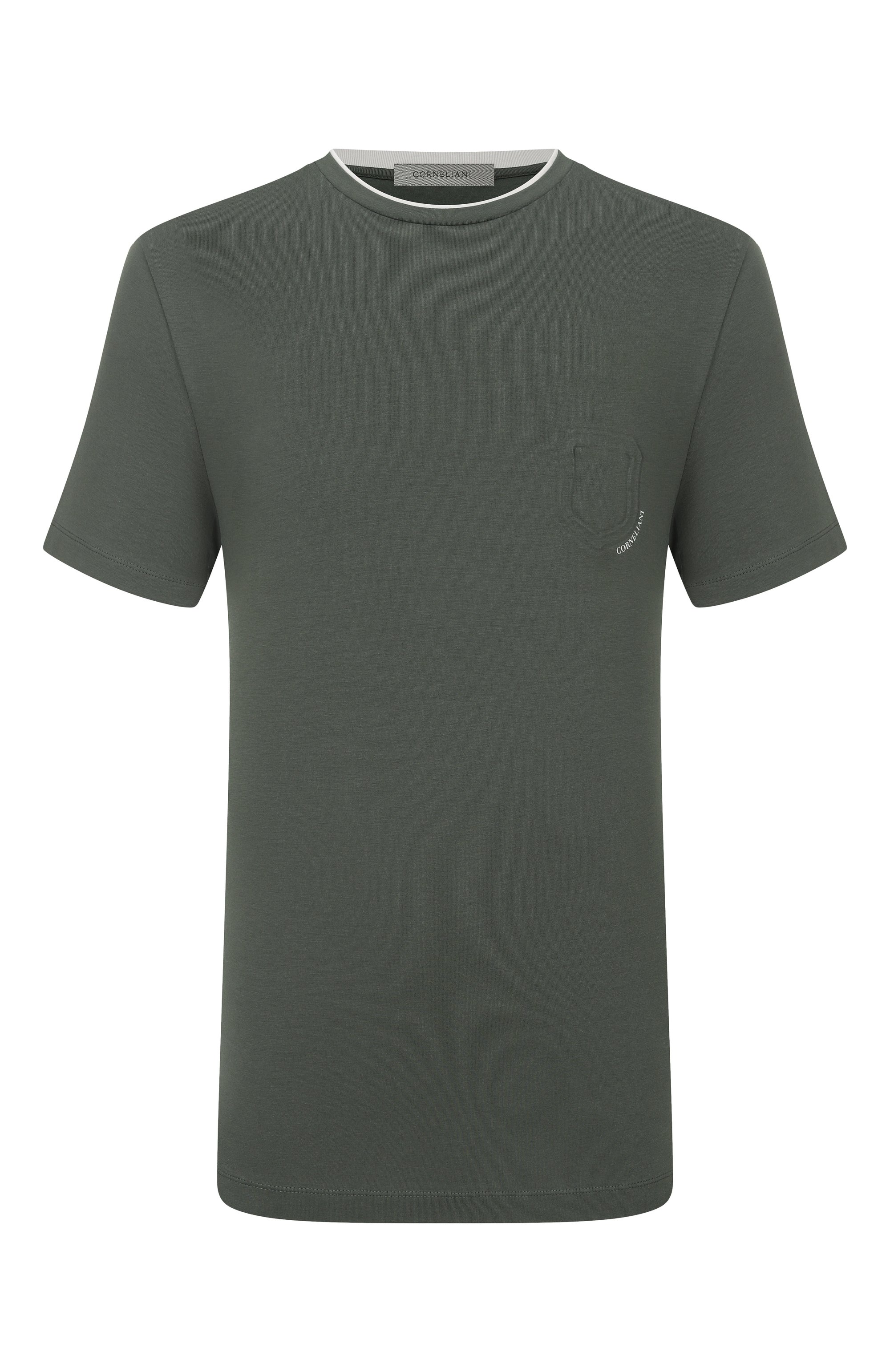 Хлопковая футболка CORNELIANI, арт. 27G589/2725041, фото 1