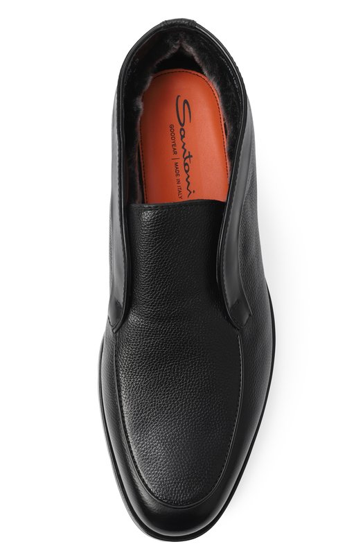 Кожаные ботинки Carlos Santoni MCNG18392PI2AFUE Чёрный  MCNG18392PI2AFUE Фото 5