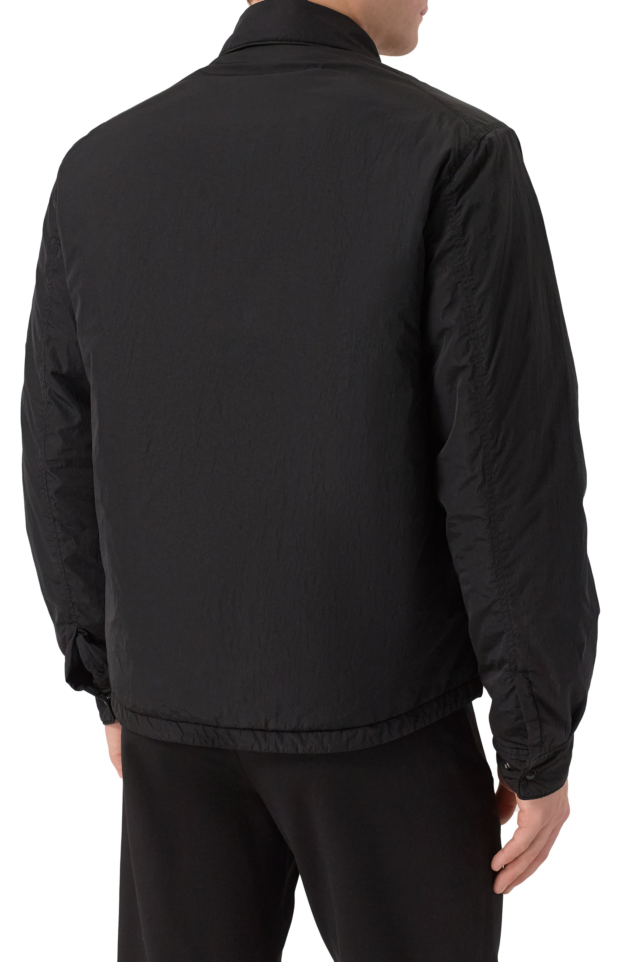 Куртка-рубашка C.P. COMPANY черного цвета по цене 48000 руб., арт. 19CM0S088A005904G, фото 4 Куртка-рубашка C.P. COMPANY, арт. 19CM0S088A005904G, фото 4