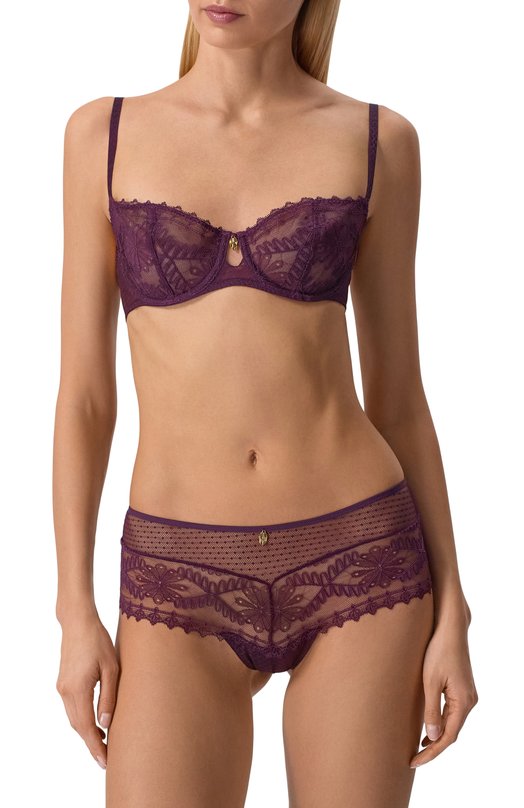 Бюстгальтер-балконет Aubade 6AF14 Фиолетовый  6AF14 Фото 2