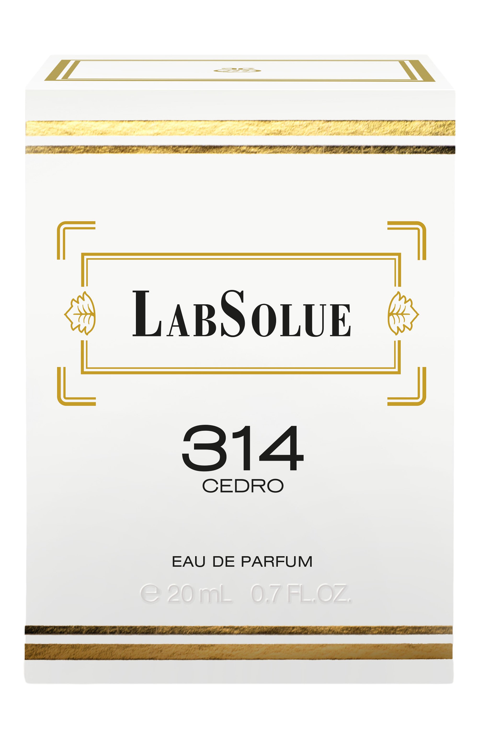 Парфюмерная вода 314 cedro (20ml) LABSOLUE бесцветного цвета по цене 9530 руб., арт. 8011530970413, фото 2 Парфюмерная вода 314 cedro (20ml) LABSOLUE, арт. 8011530970413, фото 2