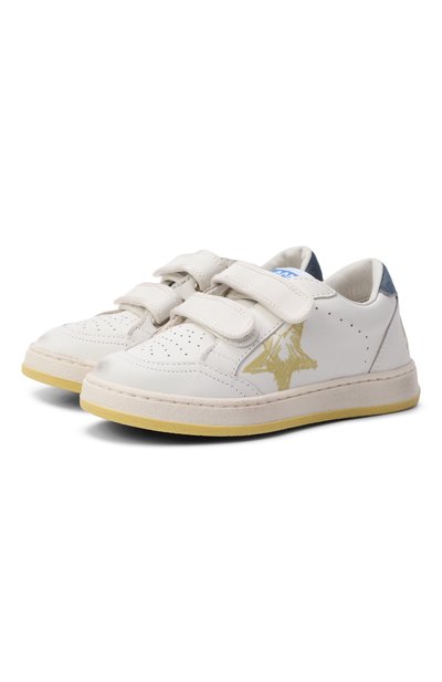 Кожаные кеды ball star GOLDEN GOOSE DELUXE BRAND, арт. GYF00926.F007448
