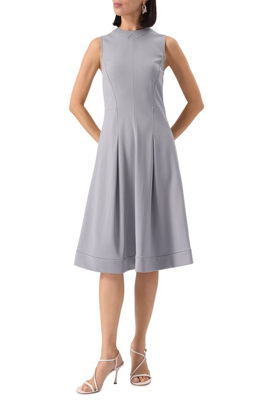 Платье из вискозы Giorgio Armani 6KAA70/AJFSZ Голубой  6KAA70/AJFSZ Фото 3