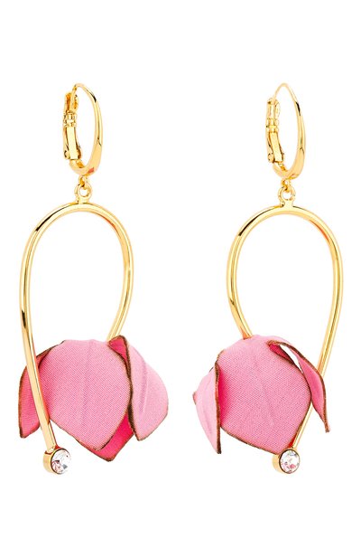 Серьги с текстильными подвесками в виде цветов MARNI, арт. 0RMVW10N00/T2000, фото 3