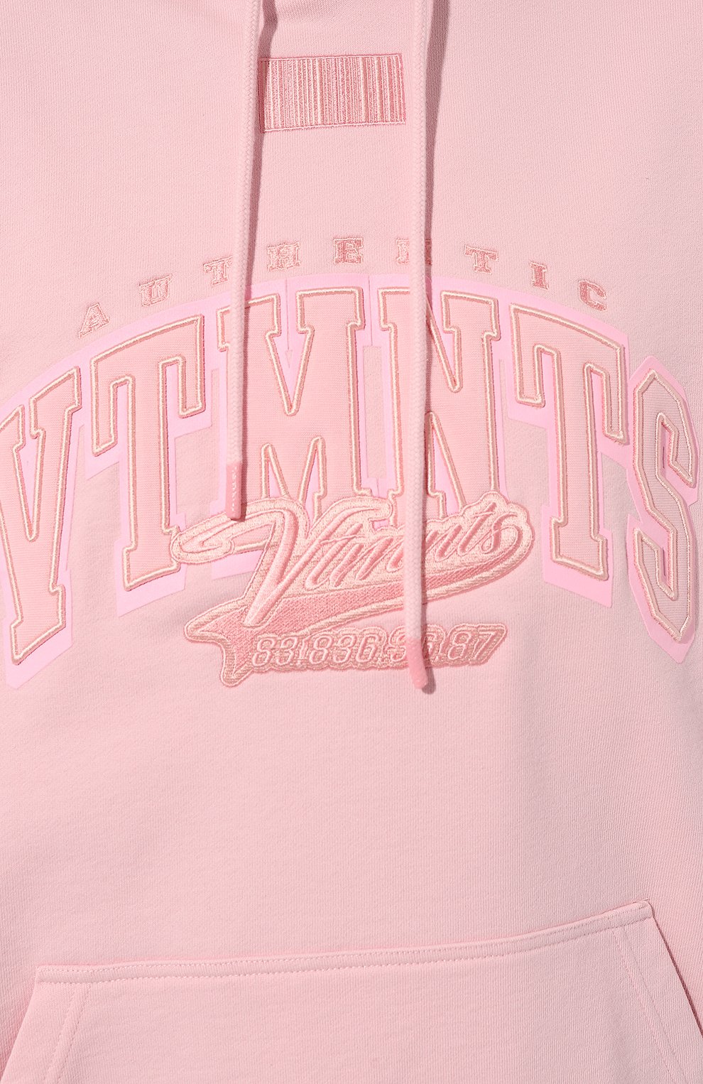 Хлопковое худи VTMNTS, арт. VL18HD350K, фото 5