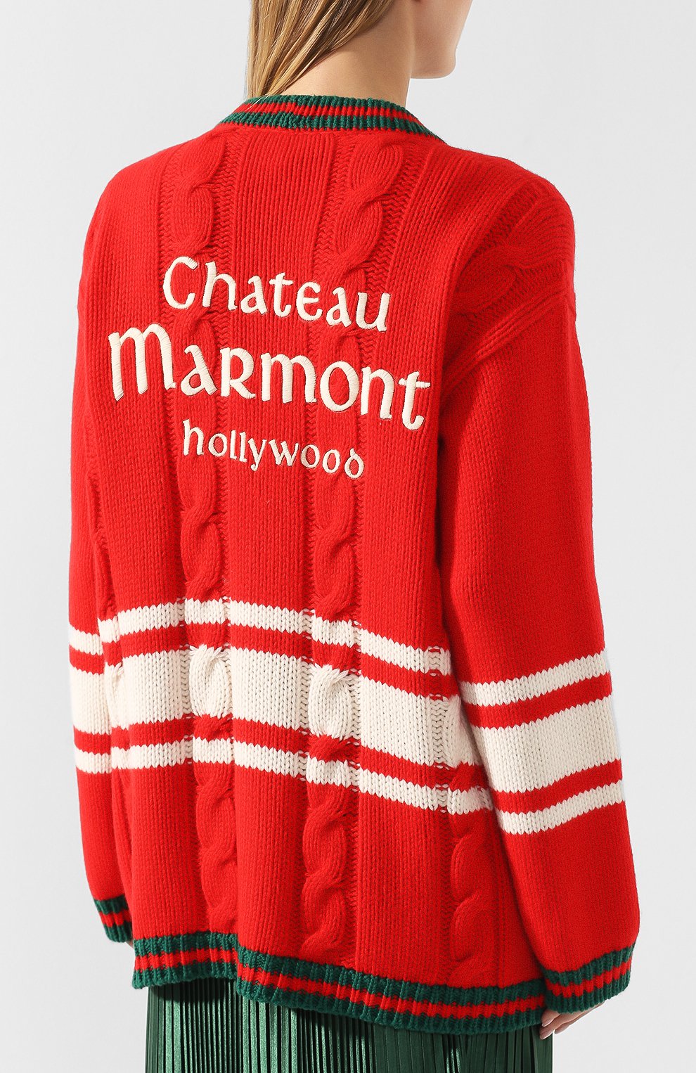 Шерстяной кардиган GUCCI, арт. 546079/XKAC1, фото 4