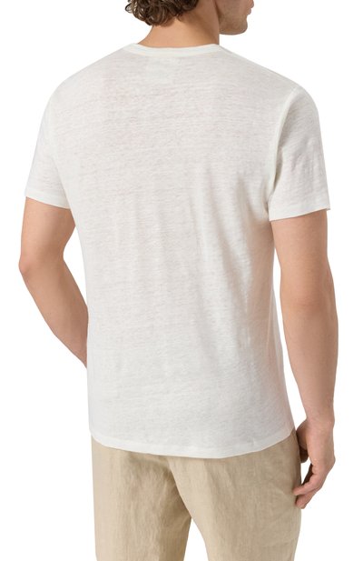 Льняная футболка MC2 SAINT BARTH, арт. STBM ECSTASEA/03021H, фото 4