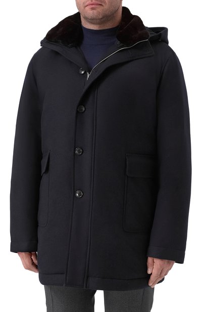 Шерстяное пальто CORTIGIANI, арт. 3AG625, фото 3