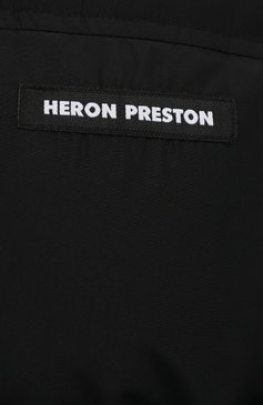 Мужская утепленная куртка HERON PRESTON черного цвета, арт. HMED008F21FAB0011000 | Фото 5 (Материал подклада: Синтетический материал; Длина (верхняя одежда): Короткие; Рукава: Длинные; Материал внешний: Синтетический материал; Кросс-КТ: Куртка; Стили: Гранж; Мужское Кросс-КТ: утепленные куртки; Материал сплава: Проставлено; Драгоценные камни: Проставлено)