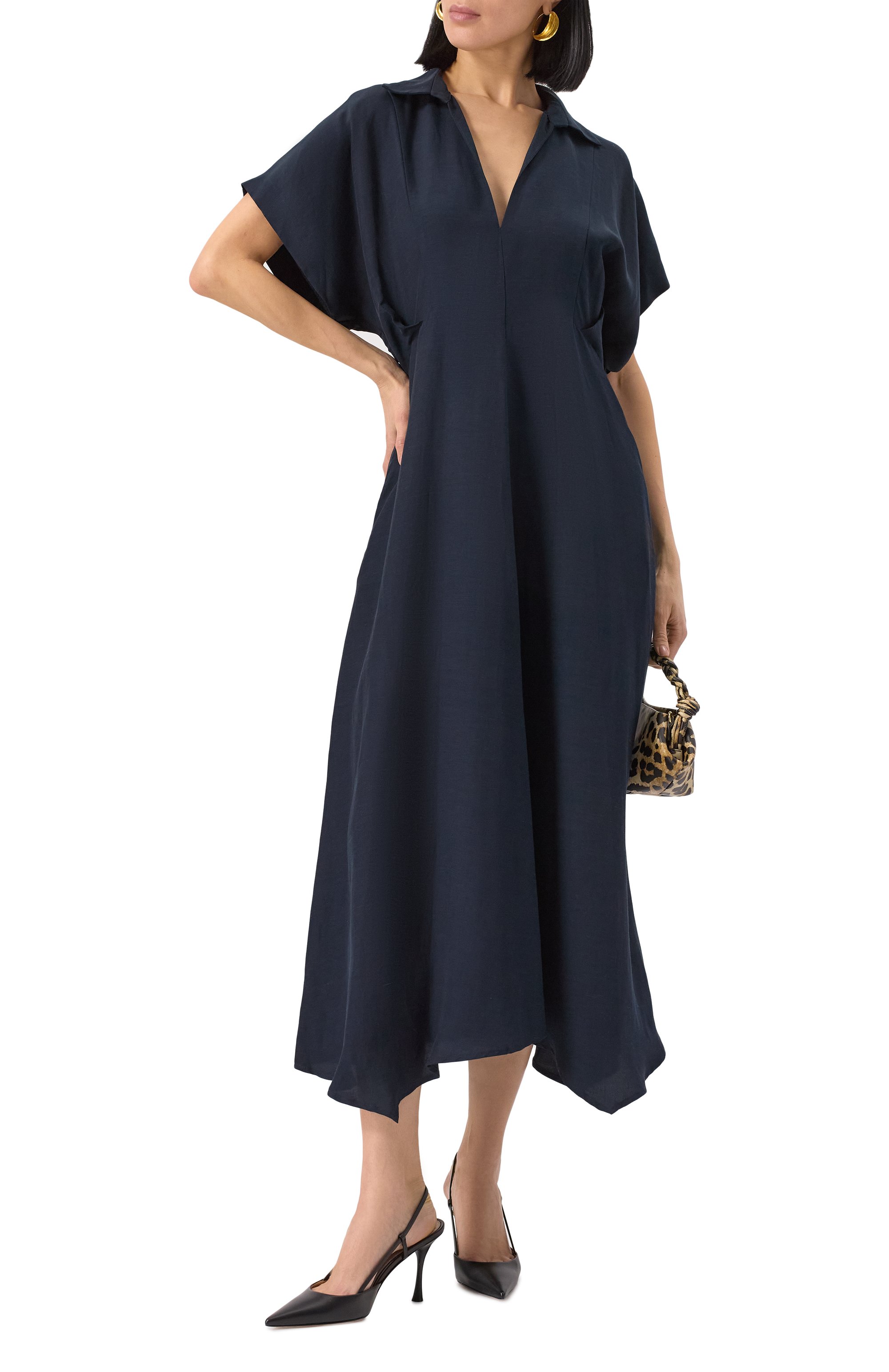 Платье из вискозы и льна BEATRICE .B, арт. 25FE6440FEDRA, фото 2